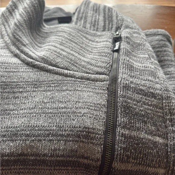 Bench Charcoal Patterned Zip-Up Jacket - Picture 6 of 12